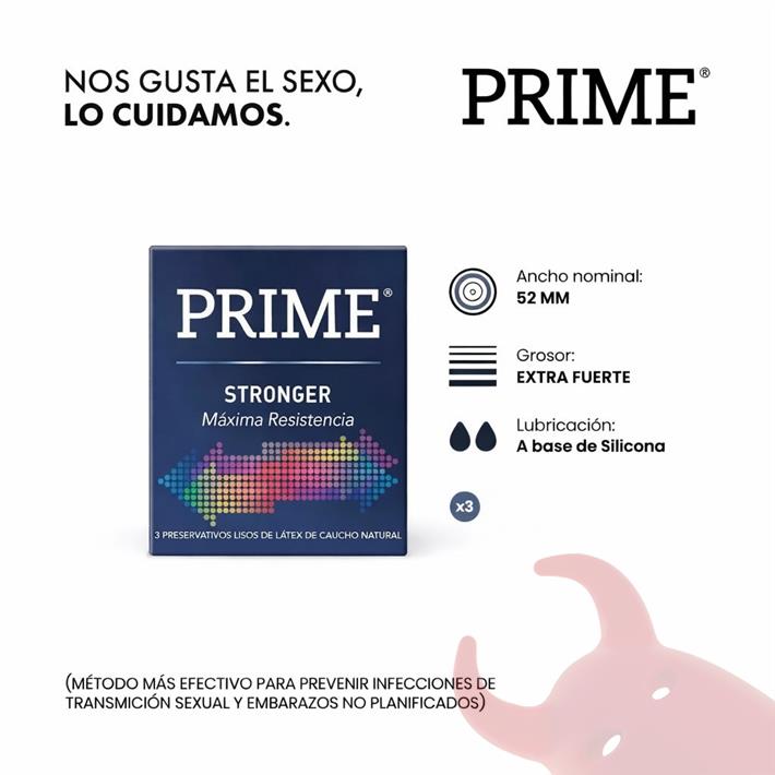 Preservativos Prime Stronger